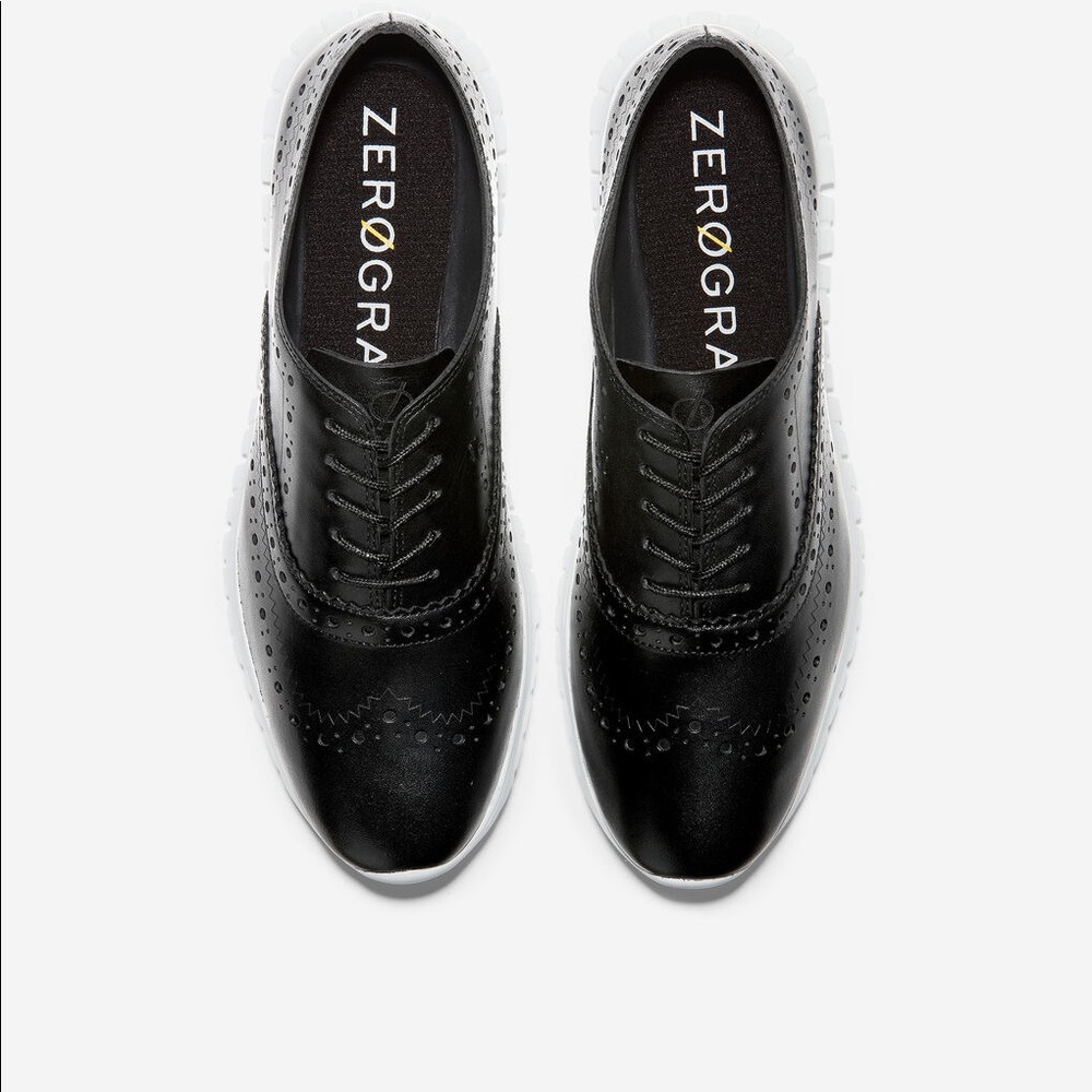 Women's ZEROGRAND Wingtip Oxford | size 7 | Black